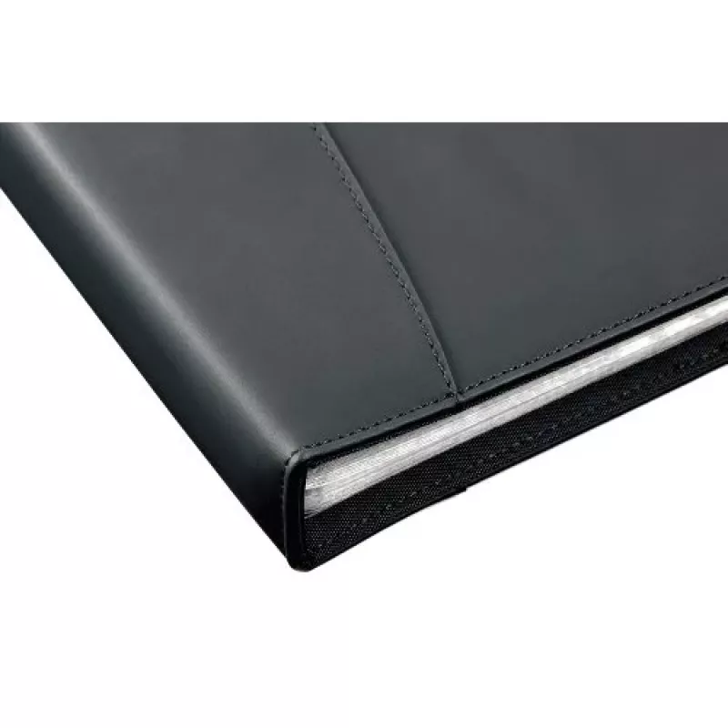 Rexel Soft Touch Smooth A4 esitlusmapp 24 taskuga must