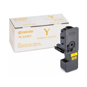 Toonerikassett Kyocera TK-5230Y 3000 lehekülge Kollane