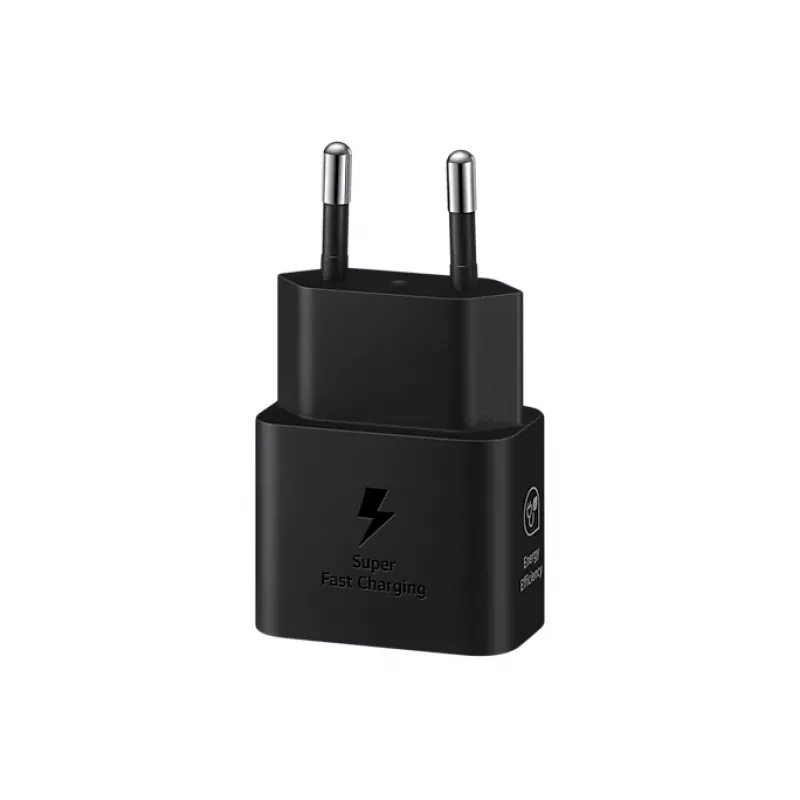 Toiteadapter Samsung 25W EP-T2510XBEGWW Must USB-C kiirlaadimine