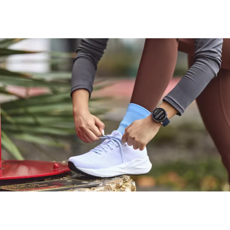 Nutikell Amazfit W2558GL2N — 1.32 tolli (3.35 cm) AMOLED 466×466 px, GPS, 365 mAh, silikoonrihm (sinine)