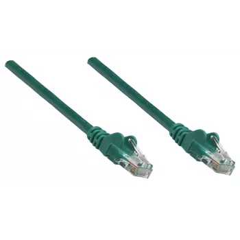 Intellinet võrgukaabel, Cat6, 2 m, roheline, vask, U/UTP, PVC, RJ45, kullatud kontaktid, takerdumisvastane, kaitsemuhv, eluaegne garantii