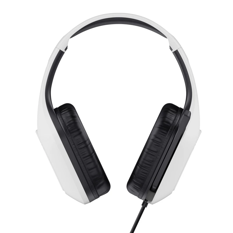 Trust GXT 415PS ZIROX Peakomplekt Juhtmega Peapael Mängimine Must, Valge