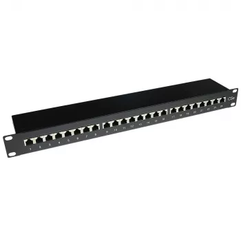 ACT Patchpanel CAT5E varjestatud 24 pordiga kaanega