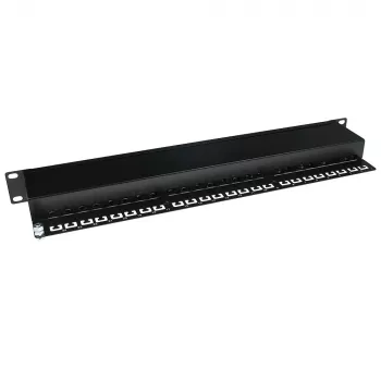 ACT Patchpanel CAT5E varjestatud 24 pordiga kaanega