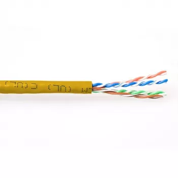 patch-kaabel ACT CAT6A U/UTP PVC 305m kollane