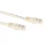 ACT Ivory 30 meetri pikkune U/UTP CAT6 patch-kaabel RJ45 pistikutega