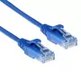 ACT sinine 7 m LSZH U/UTP CAT6 andmekeskuse õhuke paigalduskaabel RJ45-pistikutega