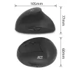 ACT juhtmevaba ergonoomiline hiir 1600 DPI RF Wireless