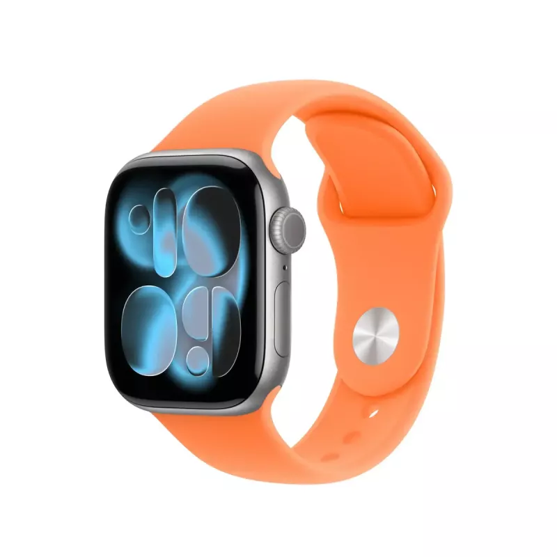 Band Apple 42mm Clementine Sport Band S/M — Oranž, randmele 130–180 mm