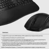 HP 680 Comfort kahe režiimiga klaviatuuri ja hiire komplekt, täissuuruses (100%), juhtmevaba, RF-juhtmevaba + Bluetooth, QWERTY, must, hiir kaasas