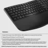 HP 680 Comfort kaherežiimiline klaviatuur, täissuuruses (100%), juhtmevaba, RF juhtmevaba + Bluetooth, QWERTY, must