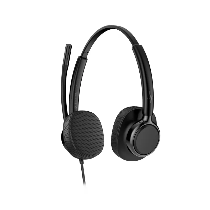 Juhtmega stereopeakomplekt HP Poly Mission 425 USB — Bulk, kaal 132 g