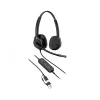 Juhtmega stereopeakomplekt HP Poly Mission 425 USB — Bulk, kaal 132 g