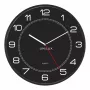 Seina-/lauakell Unilux 400094568 — Kvarts, ümmargune, must, 57,5 cm läbimõõt, patarei (AA)