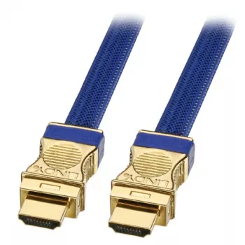 Lindy 3m Gold HDMI kaabel HDMI Type A (Standard) Sinine