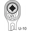 Gedore 1993 ALU-10 Alumiiniumist mutrivõti 10mm