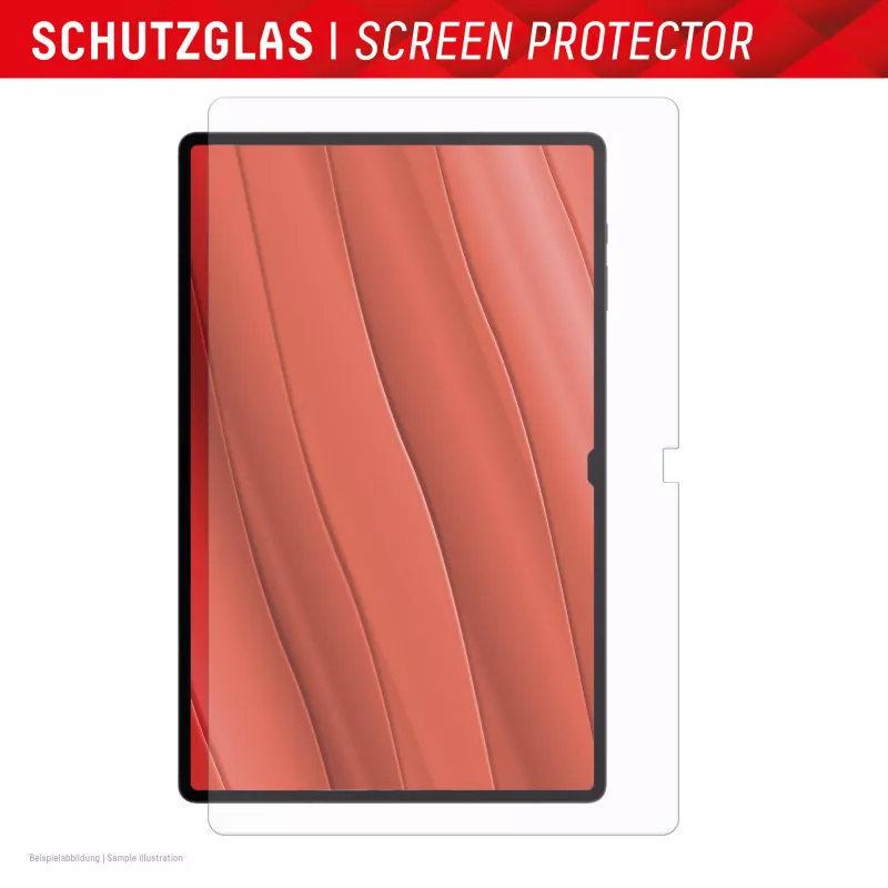 Displex tahvelarvuti klaas (9H) Samsung Galaxy Tab S10 Ultra/S11 Ultra jaoks, ökokinnitusraam, purunematu
