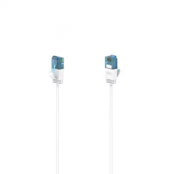 Hama Flexi-õhuke võrgukaabel Valge 3 m Cat6a U/UTP (UTP)