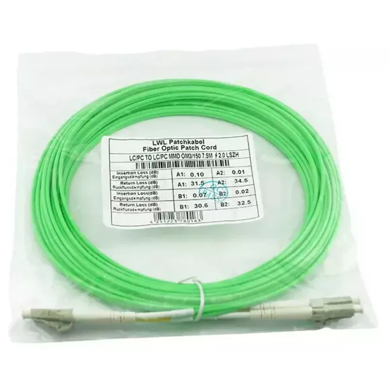 Fiiberoptiline kaabel BlueOptics SFP3131GU15MK LC OM5 15 m Roheline