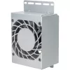 CPU jahuti SILVERSTONE RAC45-FC-801 kompaktne 80 mm ventilaator, hõbedane/must
