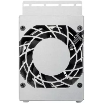CPU jahuti SILVERSTONE RAC45-FC-801 kompaktne 80 mm ventilaator, hõbedane/must