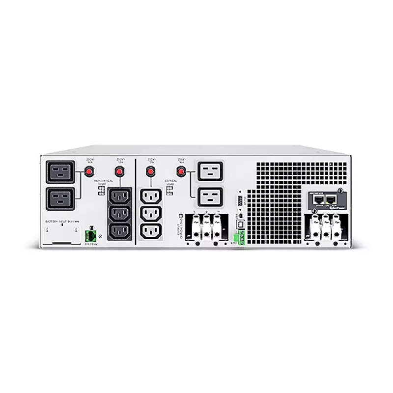 CyberPower OL5KERTHDL katkematu toiteallikas (UPS) Topeltmuundus (Online) 5 kVA 5000 W 10 vahelduvvoolupistikut