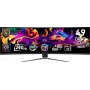 MSI MPG 491CQPX QD-OLED arvutikuvar 124,5 cm (49 tolli) 5120 x 1440 pikslit Dual QHD Must