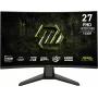 27-tolline MSI MAG 274CF X24 kumer Rapid VA monitor, Full HD 1920×1080, 0,5 ms, 300 cd/m², VESA, must