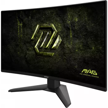 27-tolline MSI MAG 274CF X24 kumer Rapid VA monitor, Full HD 1920×1080, 0,5 ms, 300 cd/m², VESA, must