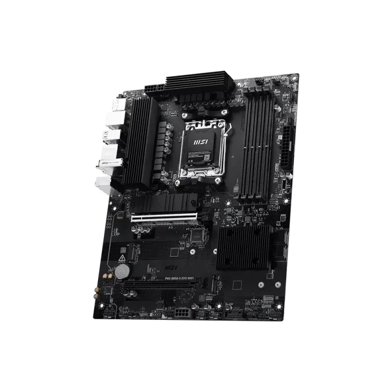 Emaplaat MSI PRO B850-S EVO WIFI — AMD B850 kiibistik, Socket AM5, ATX, DDR5, Wi‑Fi 7, 2.5GbE
