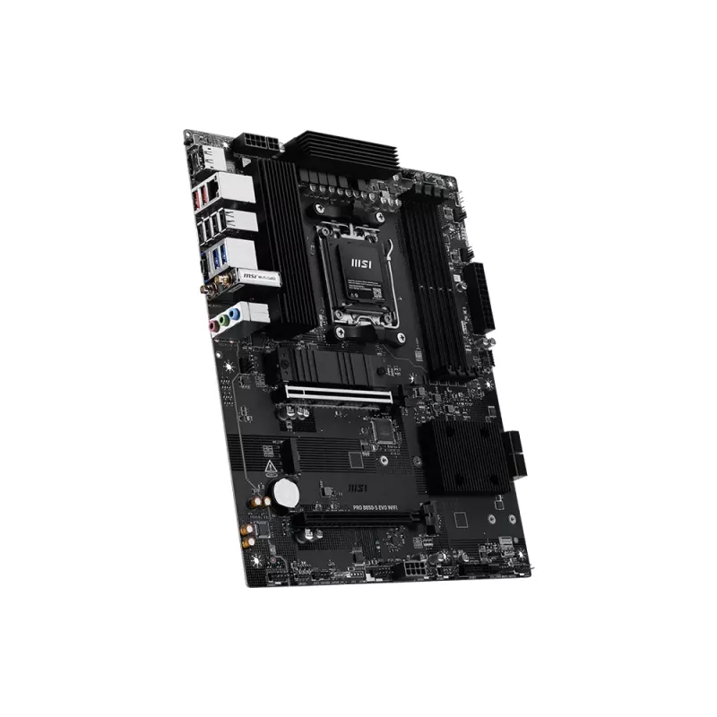 Emaplaat MSI PRO B850-S EVO WIFI — AMD B850 kiibistik, Socket AM5, ATX, DDR5, Wi‑Fi 7, 2.5GbE