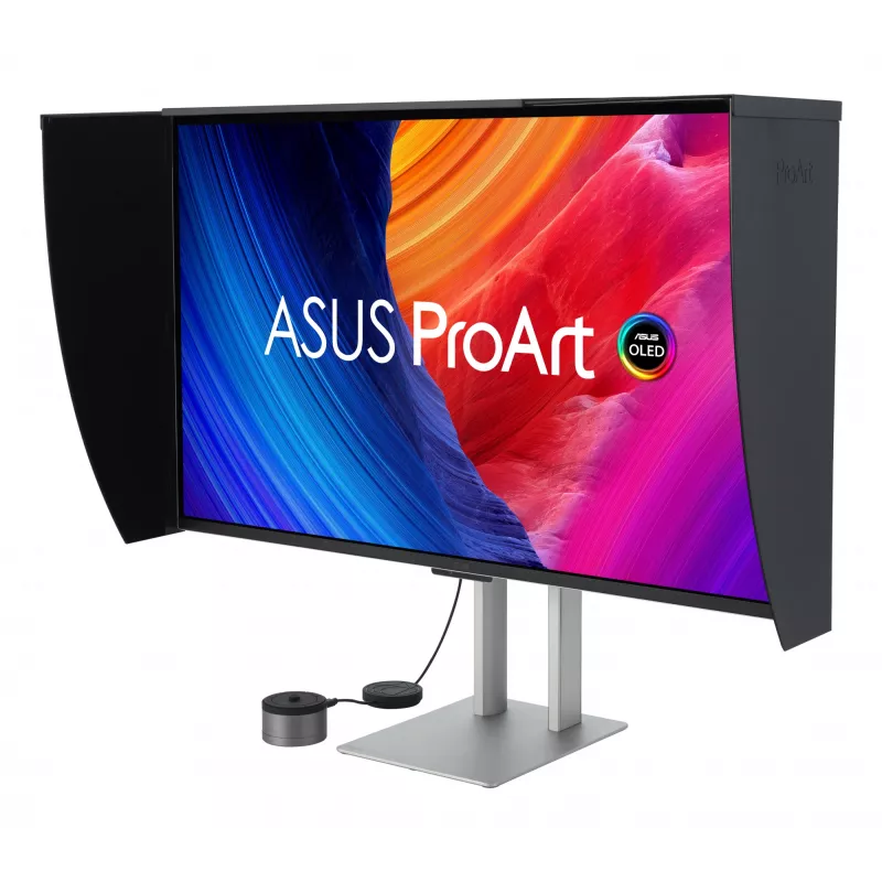 ASUS ProArt OLED PA32UCDMR-K arvutimonitor 80 cm (31,5 tolli) 3840 x 2160 pikslit 4K Ultra HD QD-OLED Must, Hõbedane