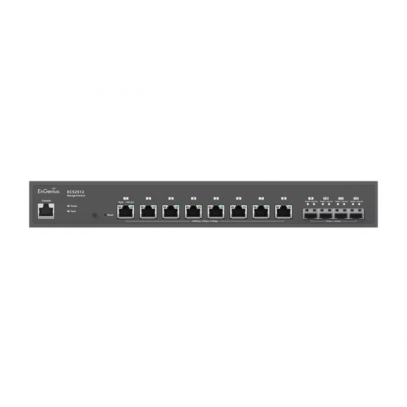 EnGenius Cloud Managed Switch 8-port 2.5GbE 4xSFP+ L2+ 13i