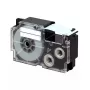Sildilint CASIO XR-6YW1 — 6 mm x 8 m, must tekst kollasel, must kassett