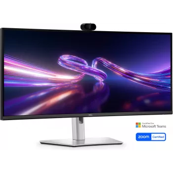 DELL Pro P P3426WEV arvutikuvar 86,6 cm (34,1 tolli) 3440 x 1440 pikslit Wide Quad HD LCD Must, Hõbedane