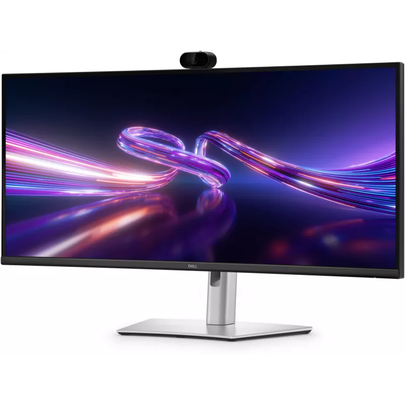 DELL Pro P P3426WEV arvutikuvar 86,6 cm (34,1 tolli) 3440 x 1440 pikslit Wide Quad HD LCD Must, Hõbedane
