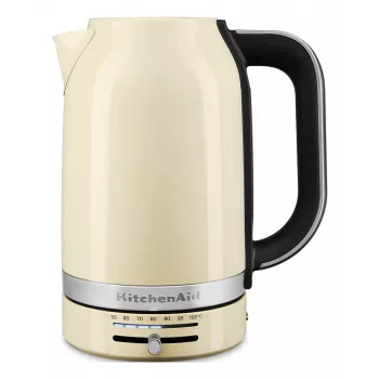 KitchenAid 5KEK1701EAC elektriline veekeetja 1.7 L 2400 W Must, Kreem, Roostevaba teras
