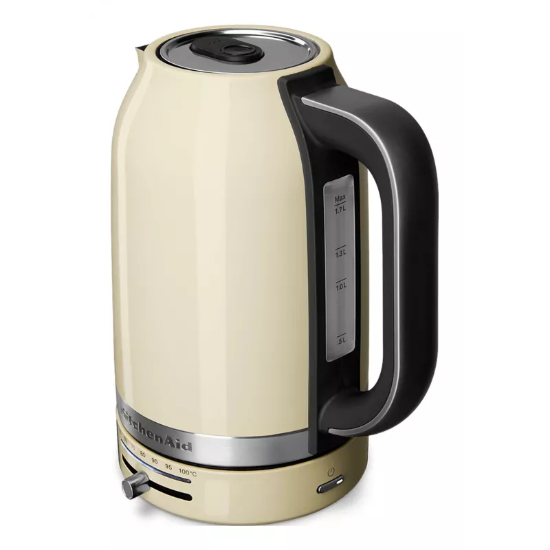 KitchenAid 5KEK1701EAC elektriline veekeetja 1.7 L 2400 W Must, Kreem, Roostevaba teras