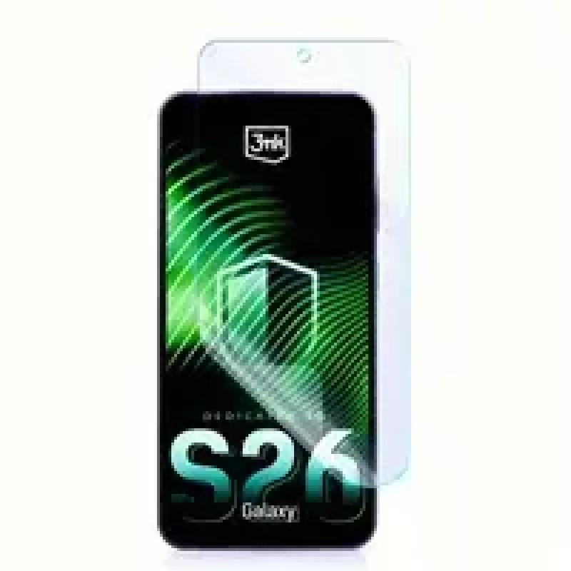 Karastatud hübriidklaasist ekraanikaitse 3MK FlexibleGlass Samsung Galaxy S26 jaoks