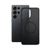 Kaitseümbris Crong Hybrid Matte Magnetic Samsung Galaxy S25 Ultra jaoks — TPU+PC, must