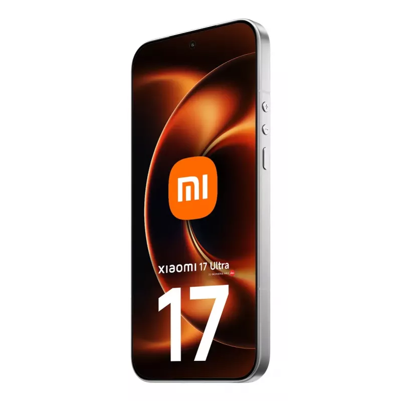 Nutitelefon Xiaomi 17 Ultra — 6,9 tolli (17,5 cm) 2656×1220, Snapdragon 8 Elite Gen 5, 16 GB muutmälu, 512 GB, 6000 mAh, valge