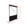 Multibrackets M 16:9 kaasaskantav projektsiooniekraan 200x112, 90 tolli