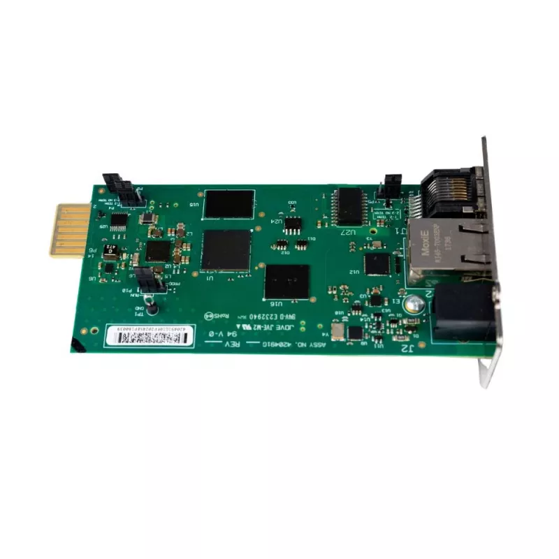 Vertiv Liebert IntelliSlot RDU120 – võrgukaart, kaugseire adapter, RS-485, USB-port, UL2900-1 küberturvalisuse sertifikaadiga, 1 Gb Ethernet (RDU120)