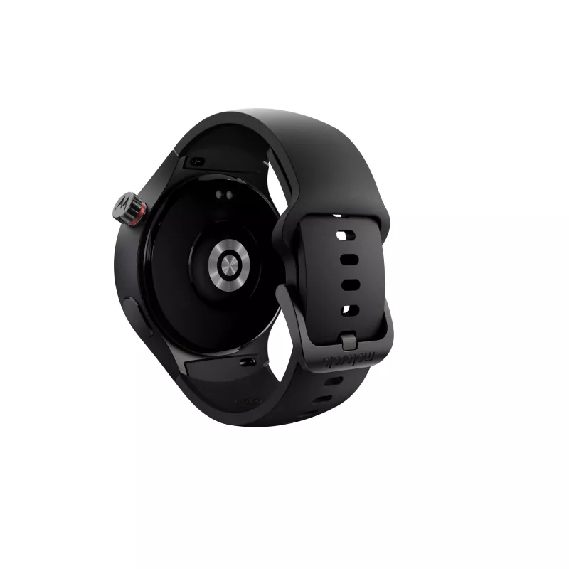 Motorola Moto Watch 3.63 cm (1.43 tolli) OLED 47 mm digitaalne puuteekraan must GPS (satelliit)