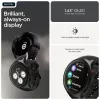 Motorola Moto Watch 3.63 cm (1.43 tolli) OLED 47 mm digitaalne puuteekraan must GPS (satelliit)