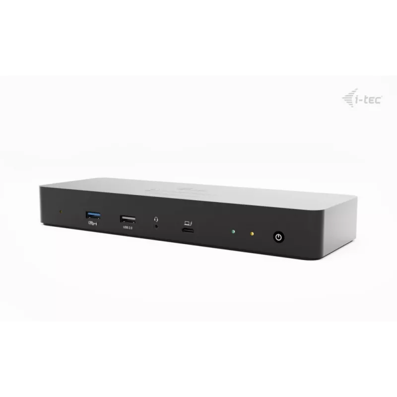 i-tec Thunderbolt 4 Intelligent Dual Display dokkimisjaam + toiteedastus 90 W