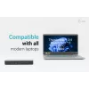 i-tec Thunderbolt 4 Intelligent Dual Display dokkimisjaam + toiteedastus 90 W