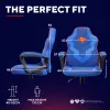 Mängutool TRUST GXT 703SM REVVO Kids Superman Blue – laste mängutool, ergonoomiline disain, reguleeritavad omadused