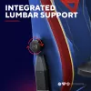 Mängutool TRUST RUYA PRO GXT721SM Superman — ergonoomiline disain, reguleeritav kõrgus