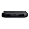 Akupank TRUST 25882 — Kaasaskantav Li-Ion 10000 mAh, PD 3.0/PPS/QC3.0, 2×USB-A + 1×USB-C, 20 W, Must